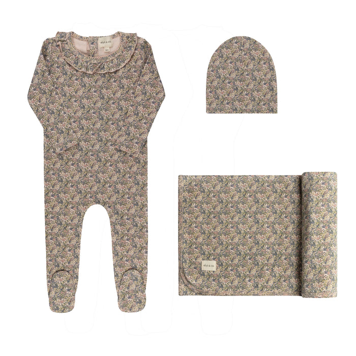 Baby Girl Layette Set – Pink – Liberty