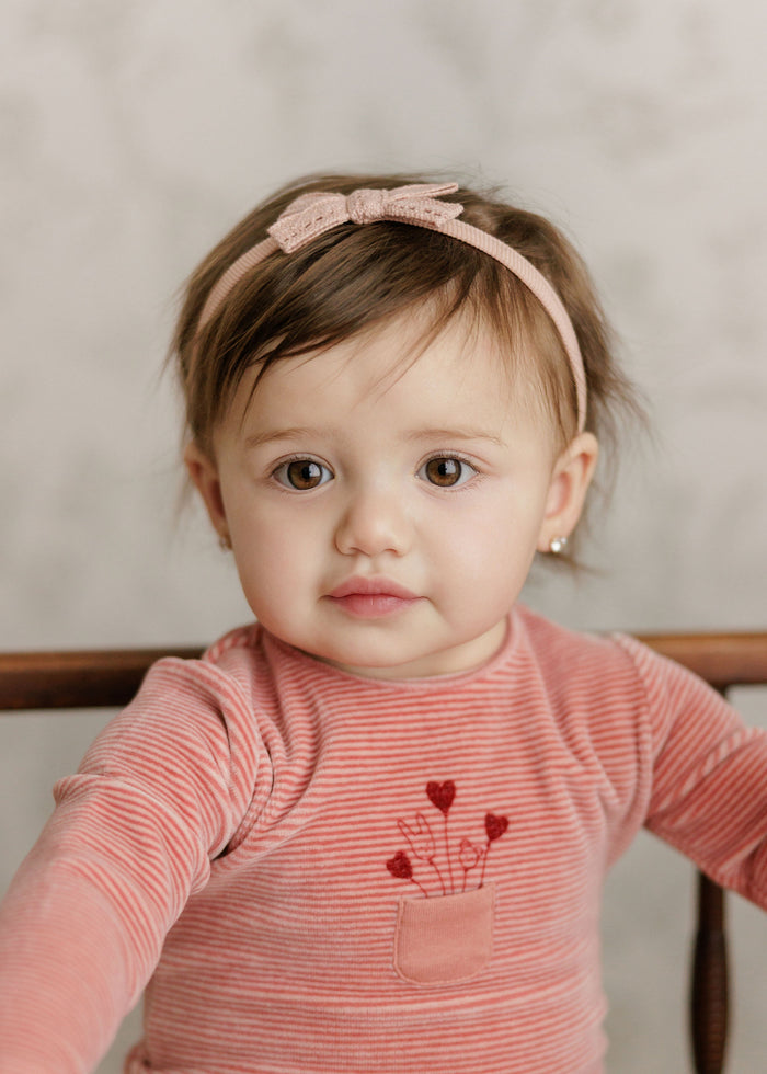 Baby Girl Layette Set – Pink – Stripe
