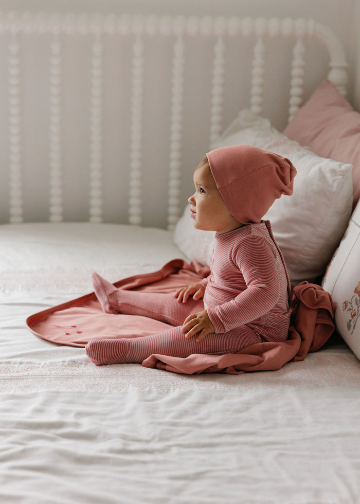 Baby Girl Layette Set – Pink – Stripe
