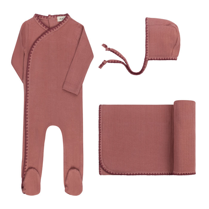 Baby Girl Layette Set – Pink – Whipstitch