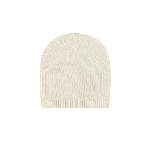 Baby Girl/Boy Beanie – Ivory Mauve – Fair Isle