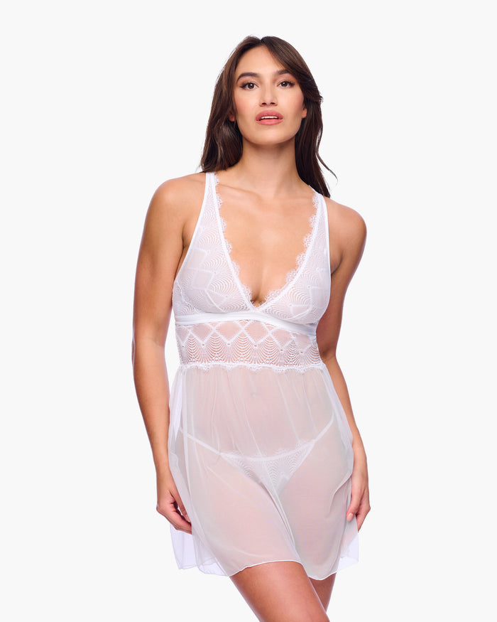 White Babydoll - Allure Babydoll