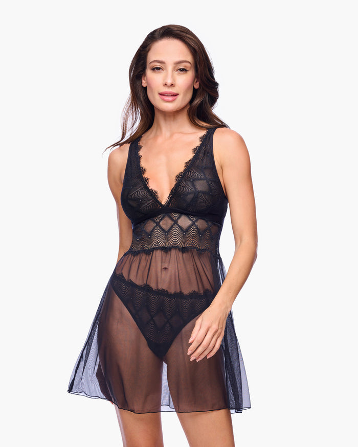Black Babydoll - Allure Babydoll