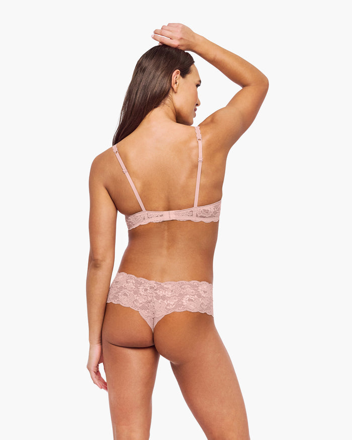 Pink Bra - Never Say Never Balconette Bra