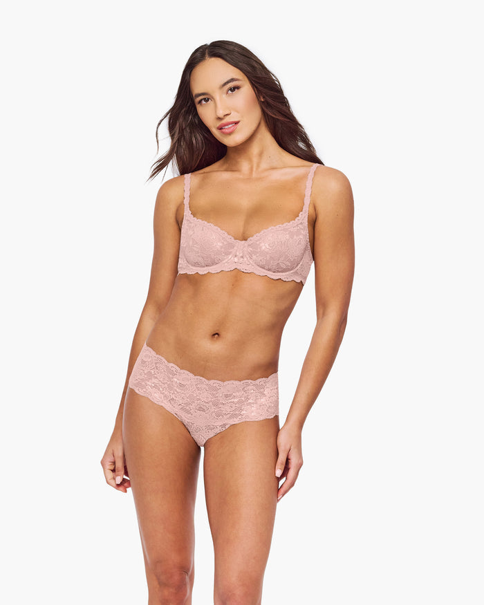 Pink Bra - Never Say Never Balconette Bra