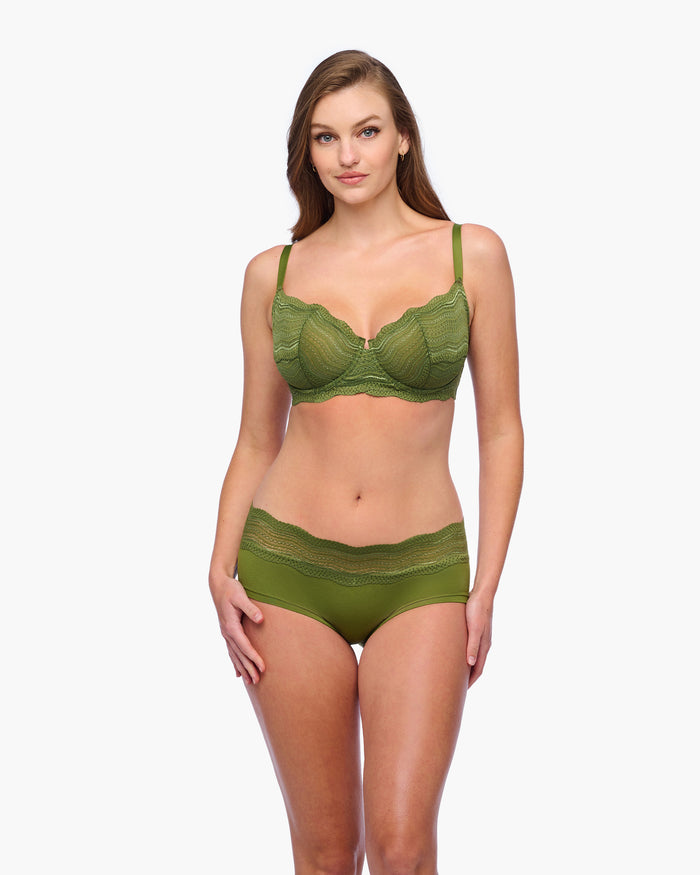 Green Bra - Dolce Balconette Bra