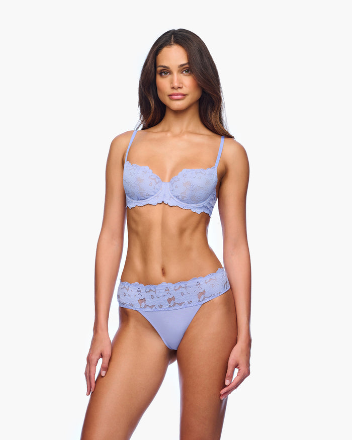 Black Bra - Romanza Balconette Bra