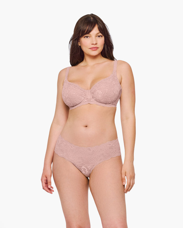 Pink Bra - Never Say Never Balconette Bra