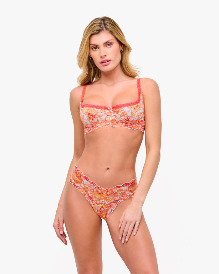 Orange Bra - Never  Say Never Ombre Balconette Bra
