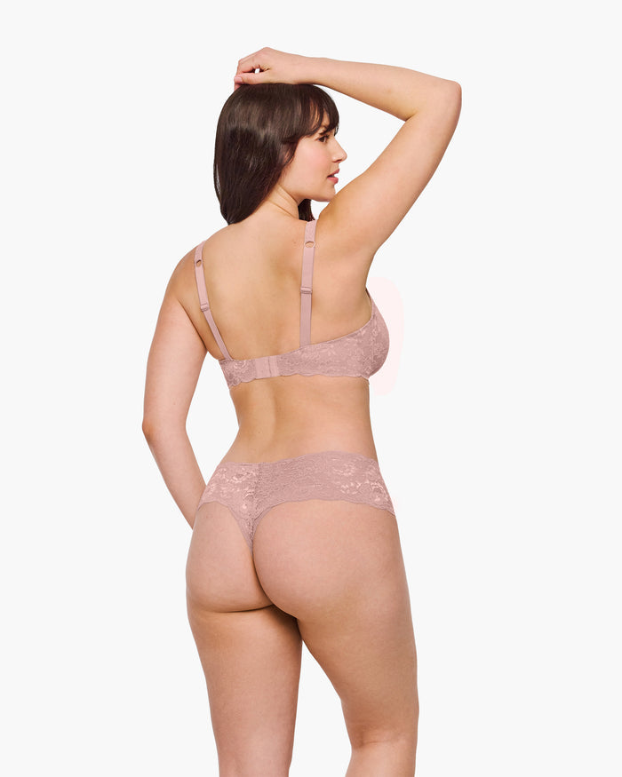 Pink Bra - Never Say Never Balconette Bra