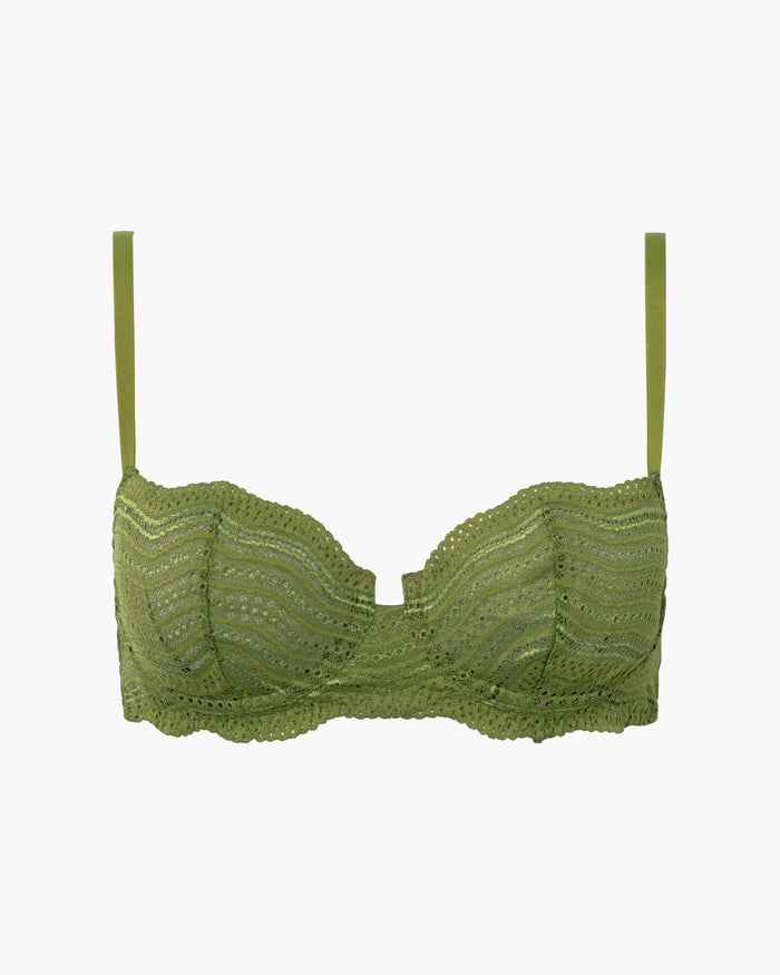 Green Bra - Dolce Balconette Bra