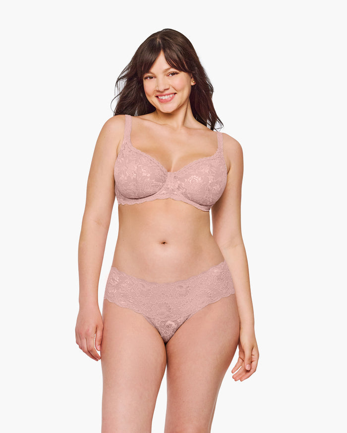 Pink Bra - Never Say Never Balconette Bra
