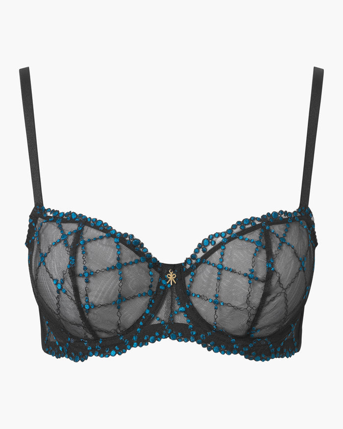 Black Bra - Avventura Balconette Bra