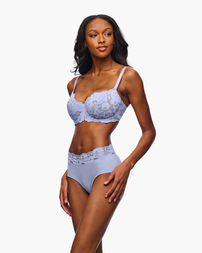 Black Bra - Romanza Balconette Bra