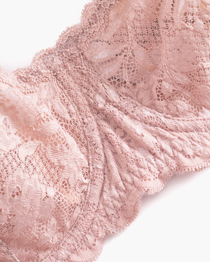 Pink Bra - Never Say Never Balconette Bra