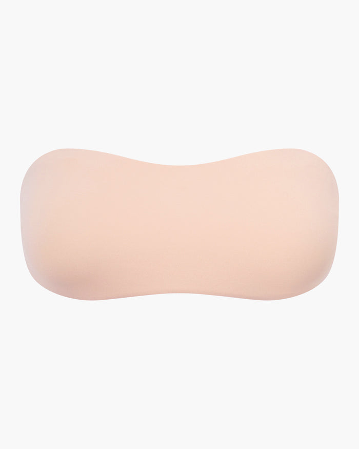 Beige Bralette - Free Cut Micro Bandeau Bra