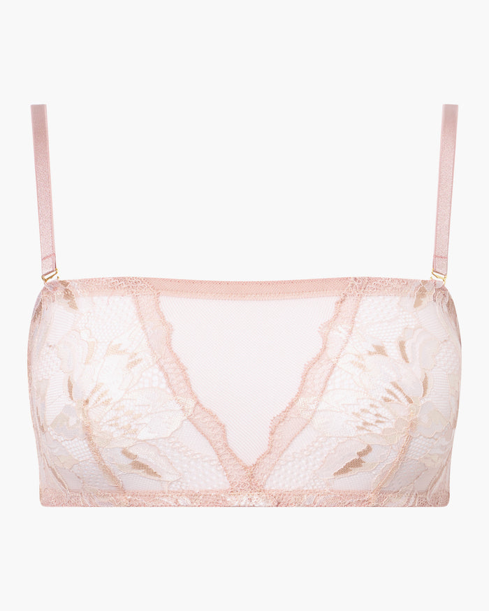 Pink Bralette - Paradiso Bandeau Bra