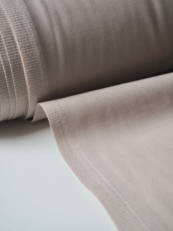 Beige Wool Blend Suiting