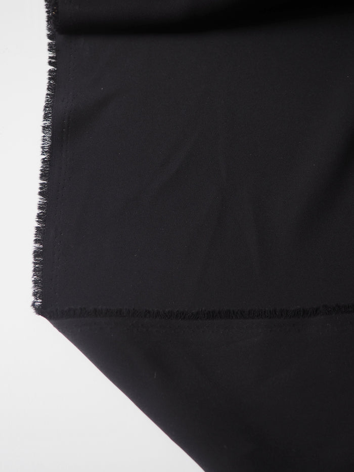 Black Crepe Twill