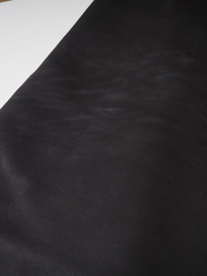 Black Full Grain Calfskin