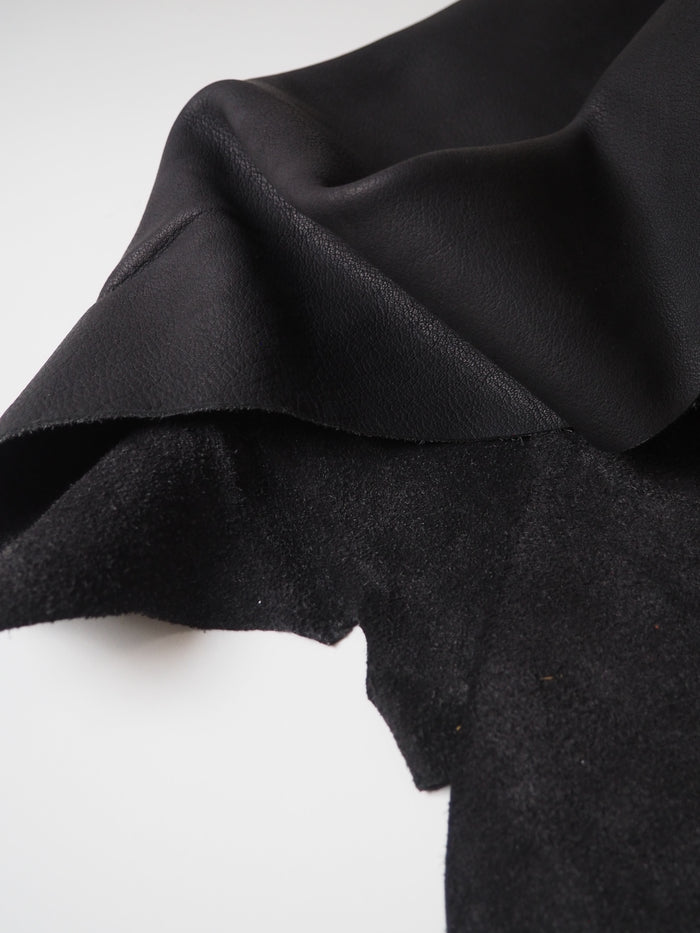 Black Full Grain Calfskin