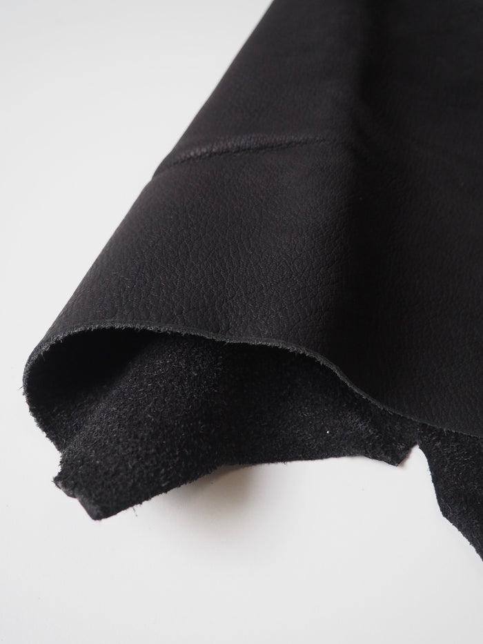 Black Full Grain Calfskin