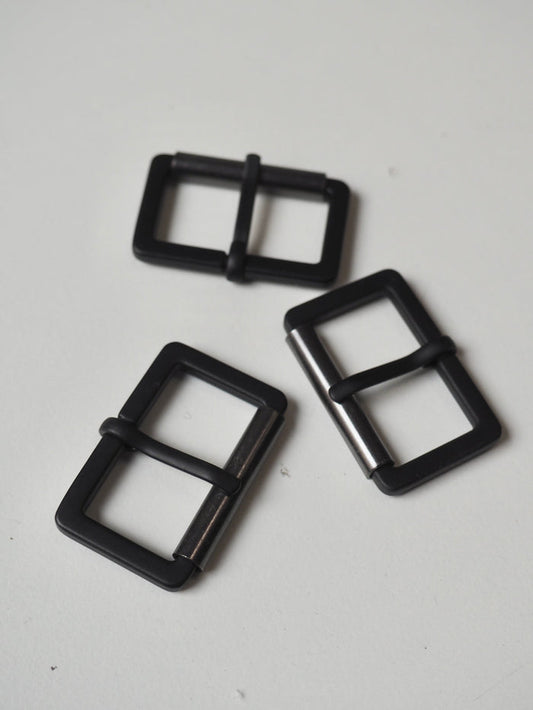 Black + Gunmetal Buckle 28mm