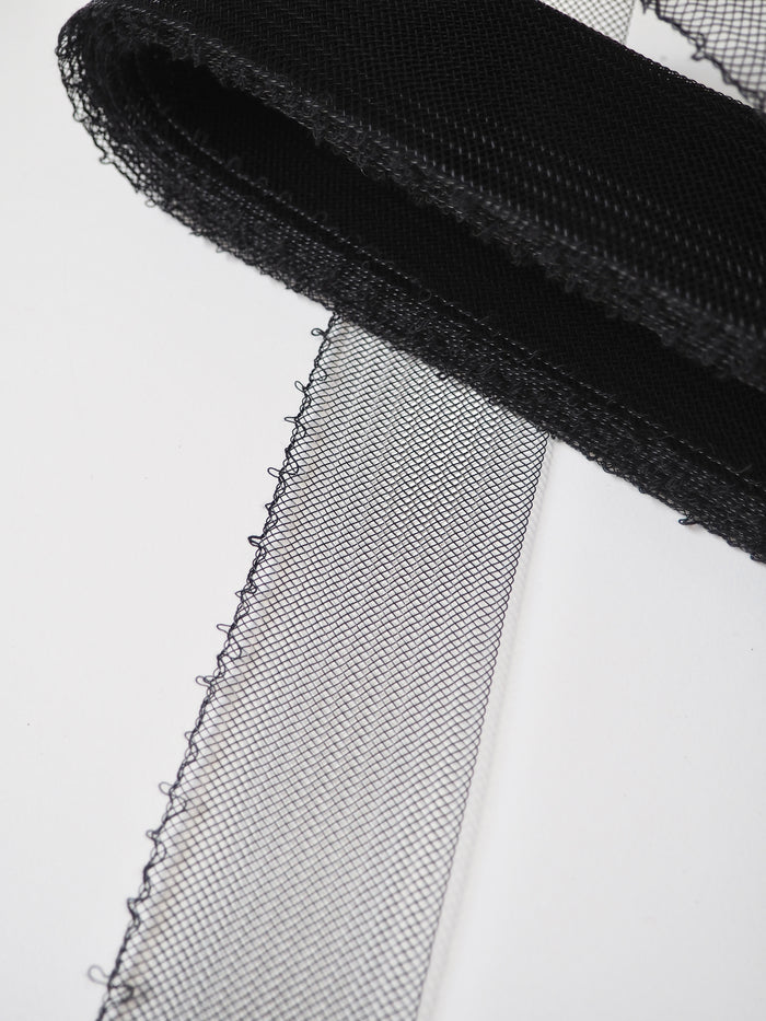 Black Horsehair Braid 55mm