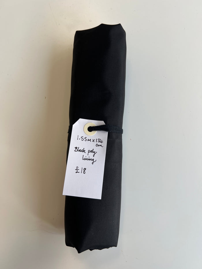 Black Poly Lining Remnant
