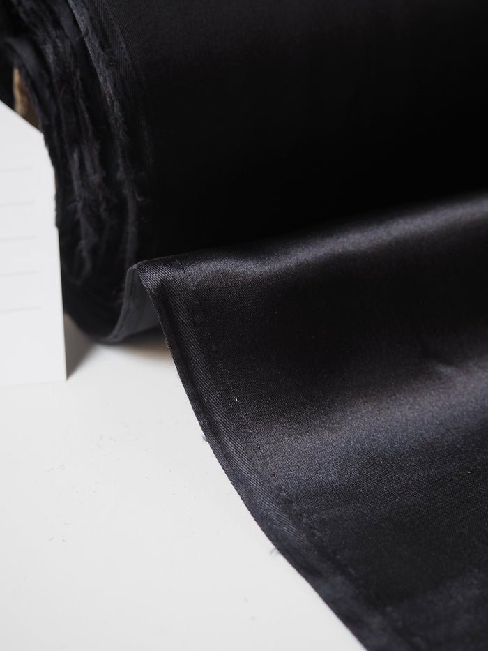 Black Satin Lining