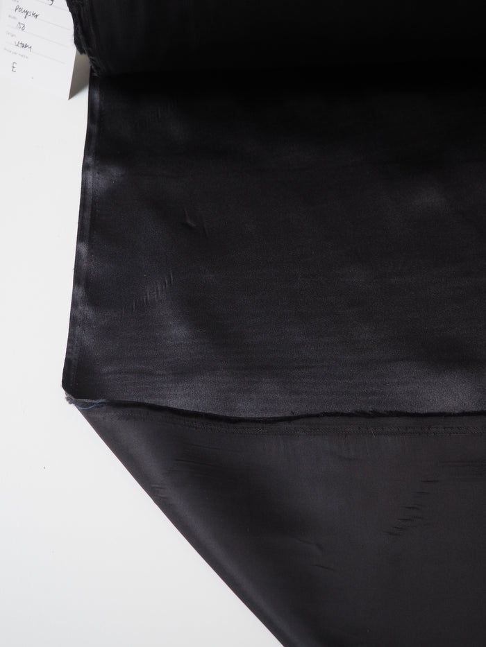 Black Satin Lining