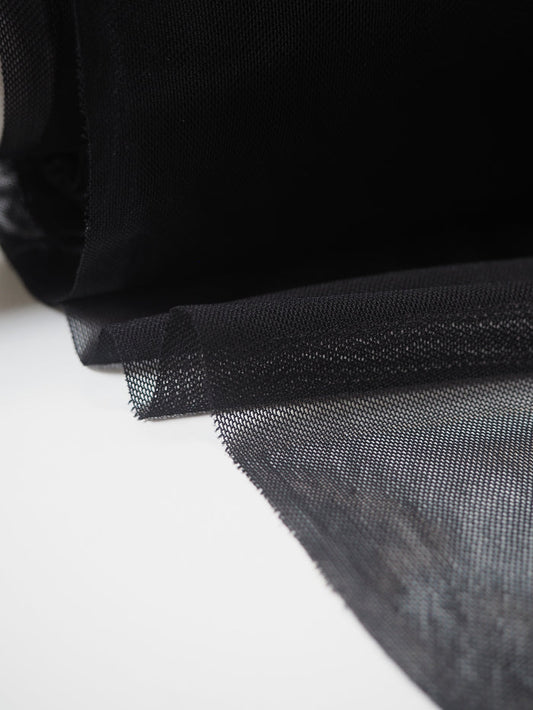 Black Stretch Mesh