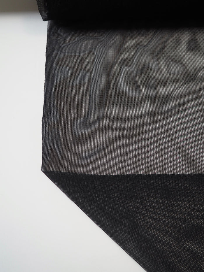 Black Stretch Mesh