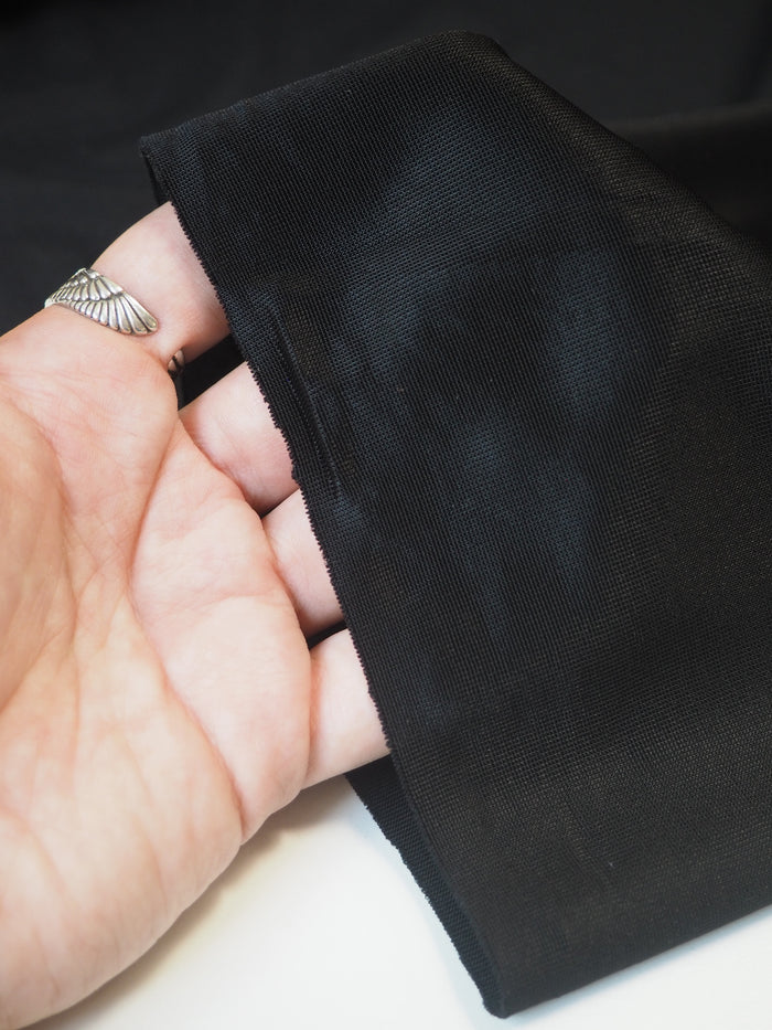 Black Stretch Powermesh