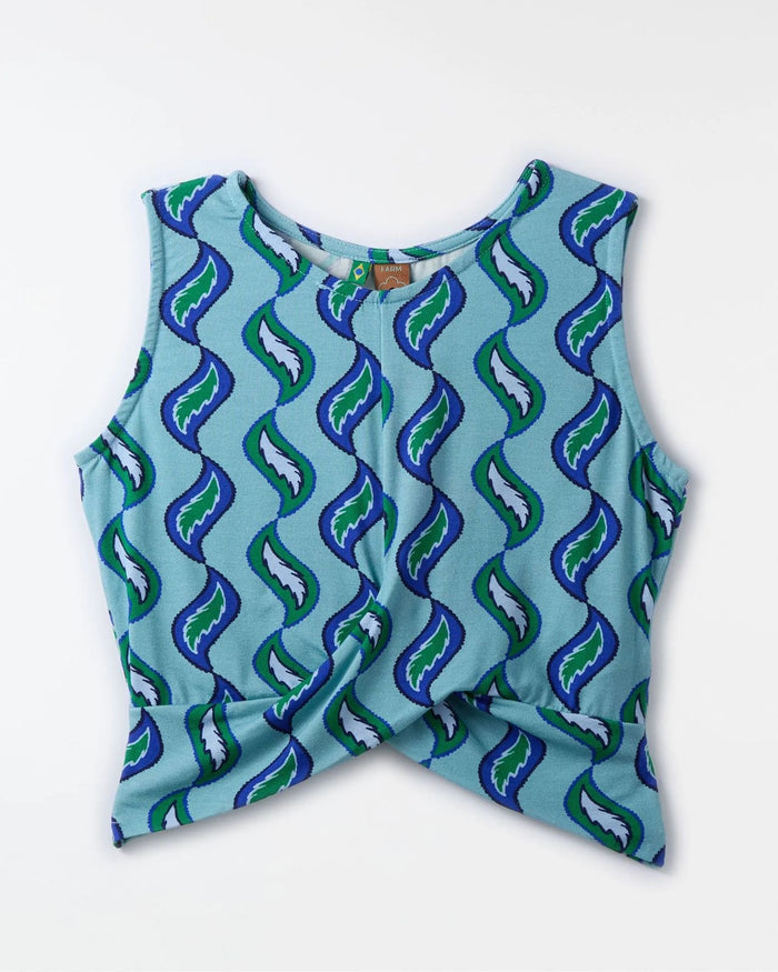 Blusa Malha Danca Das Folhas