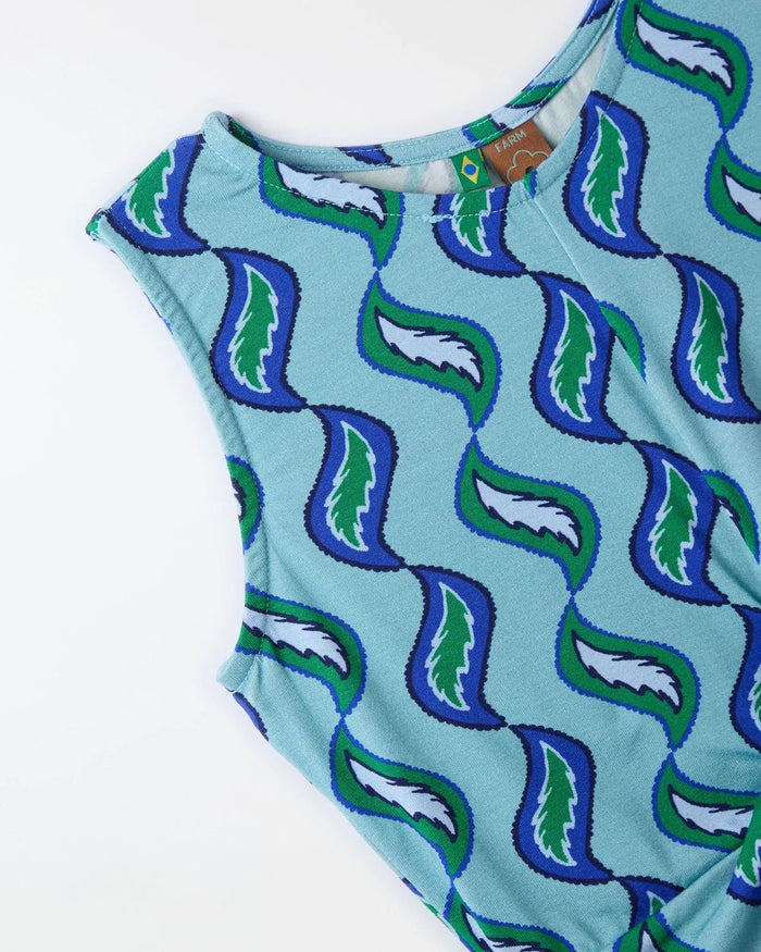 Blusa Malha Danca Das Folhas