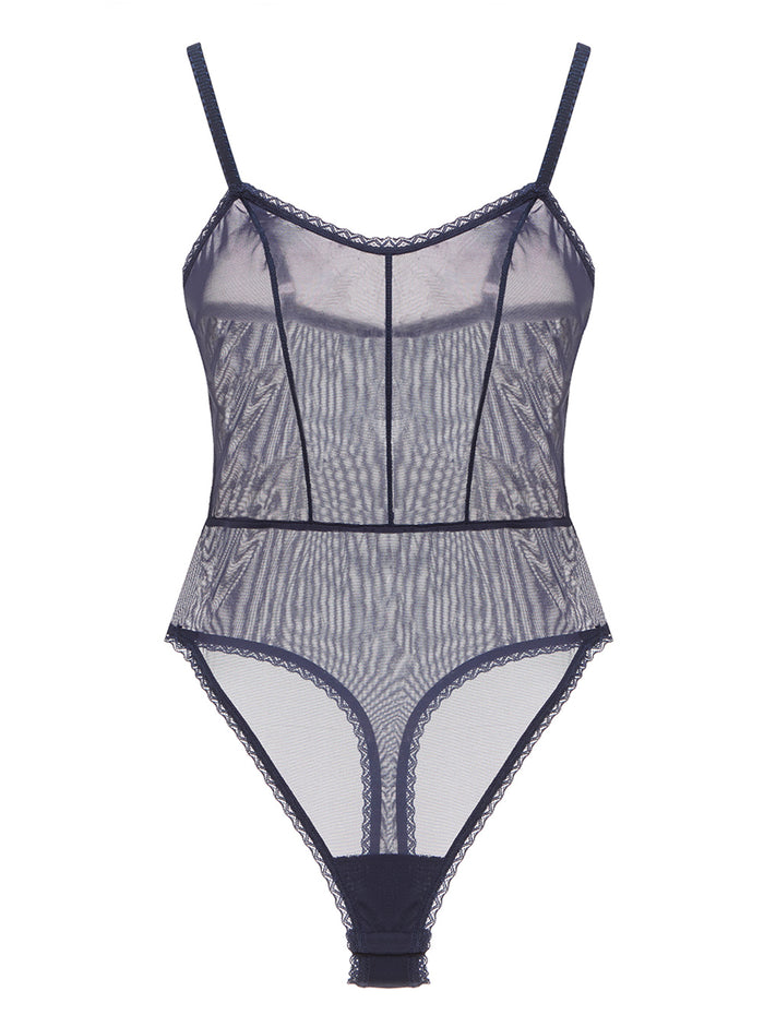 Blue Teddy, Mesh Temptation Bodysuit