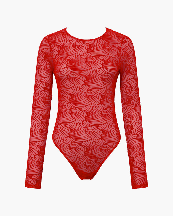Red Teddy - Clancy Bodysuit