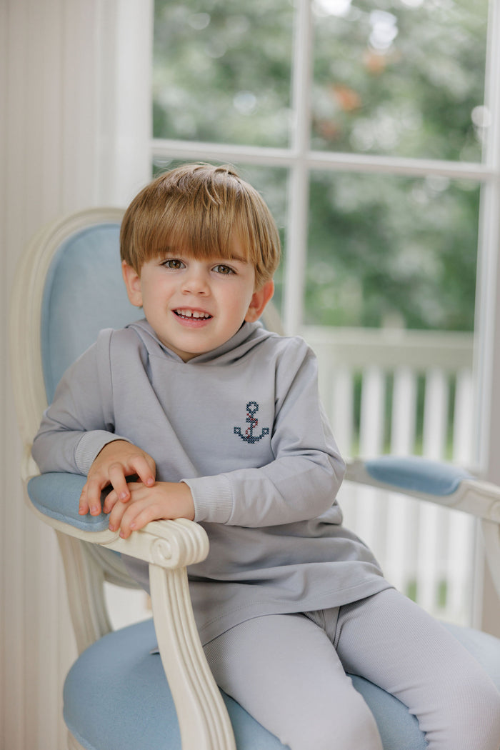 Boys 2 Piece Set – Blue – Cross Stitch