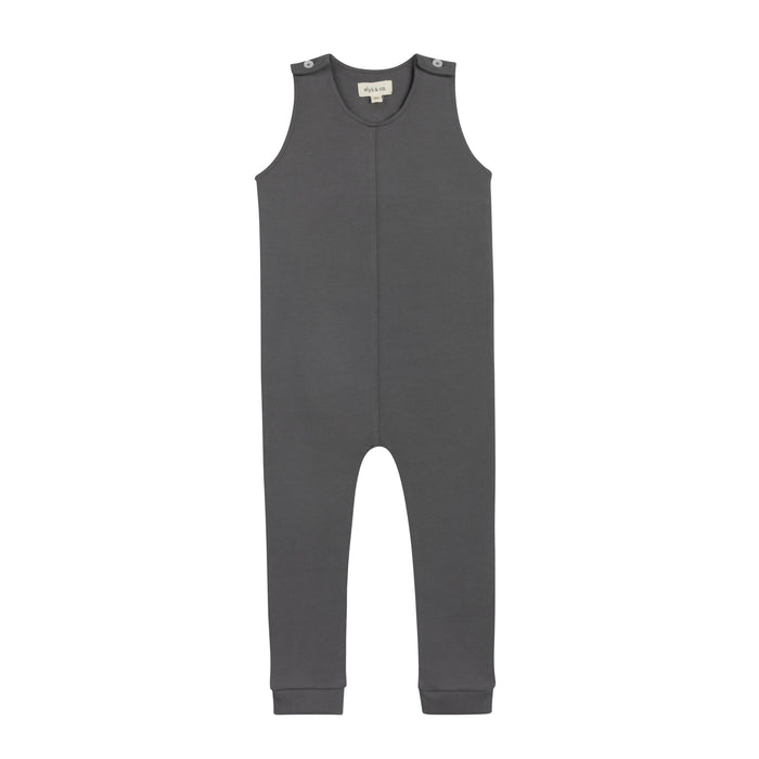 Boys Bodysuit & Overalls – Tan – Bird Seam