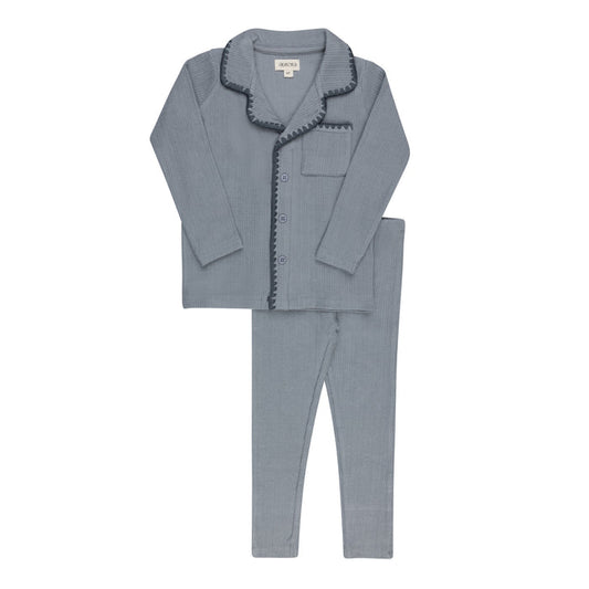 Boys Pajamas – Blue – Whipstitch