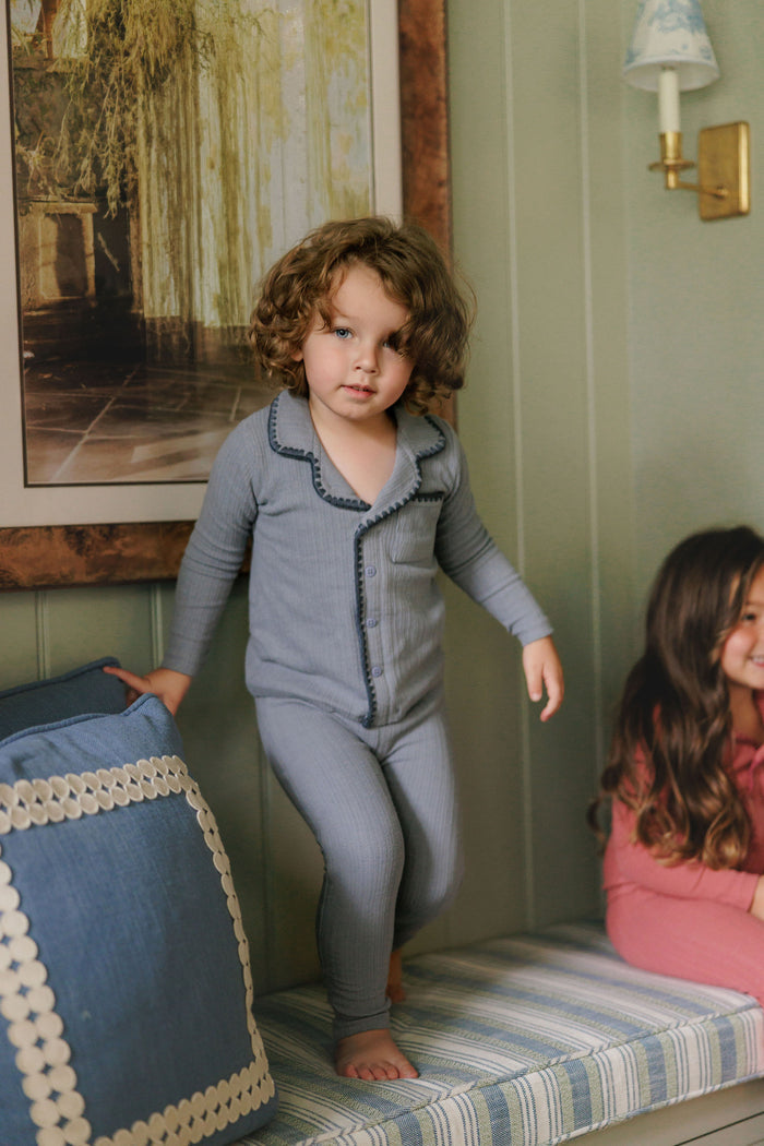 Boys Pajamas – Blue – Whipstitch