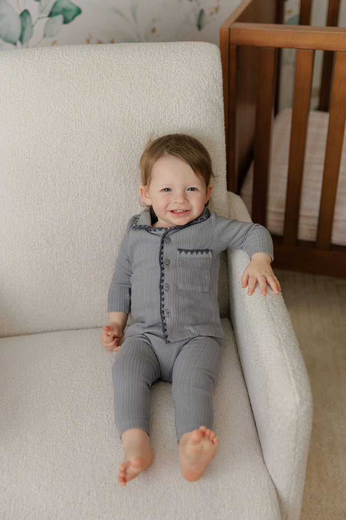 Boys Pajamas – Blue – Whipstitch