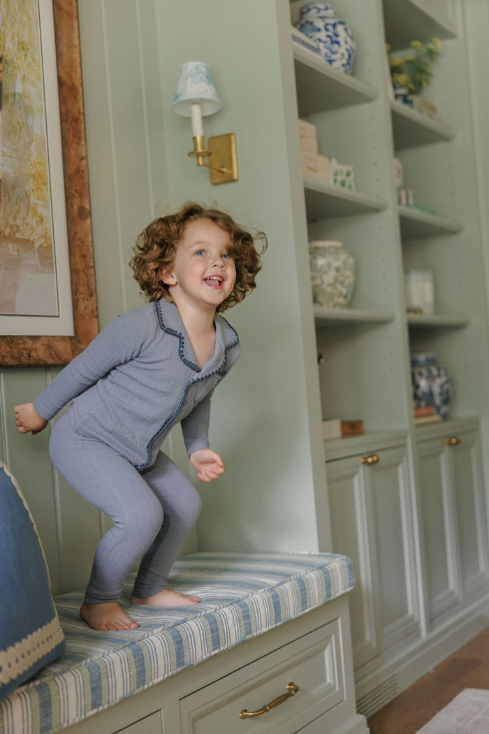 Boys Pajamas – Blue – Whipstitch