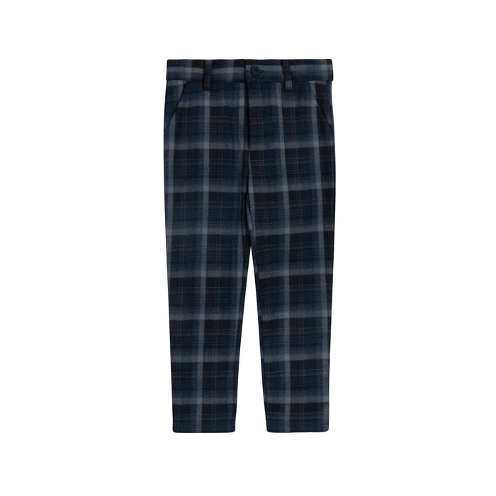 Boys Pants – Blue – Plaid