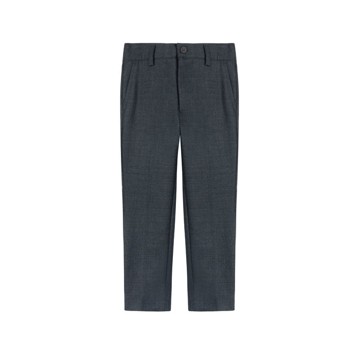 Boys Pants – Grey / Blue – Fair Isle