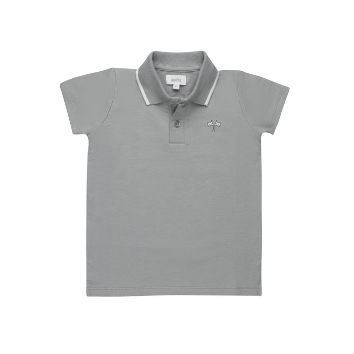 Boys Polo – Blue – Race Car