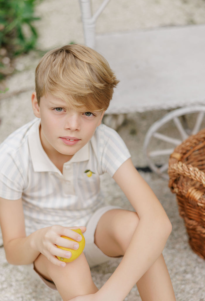 Boys Polo – Lemon