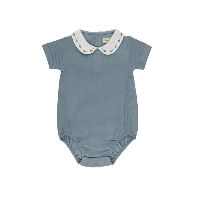 Boys Romper – Blue – Keepsake Collection