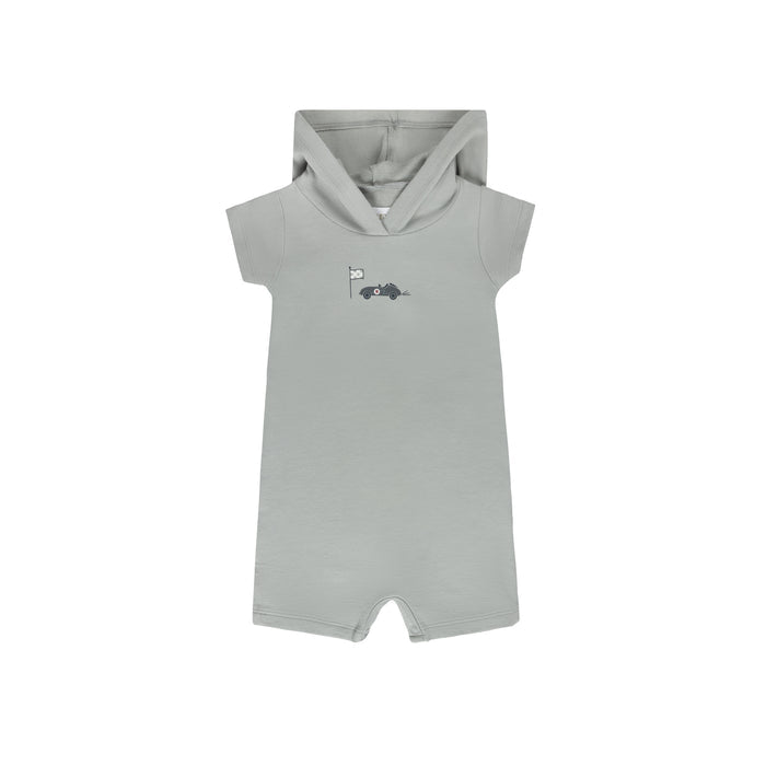 Boys Romper – Blue – Race Car